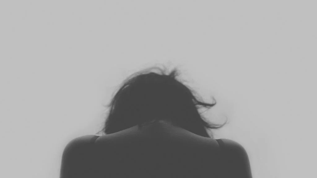 Mulher com depressão